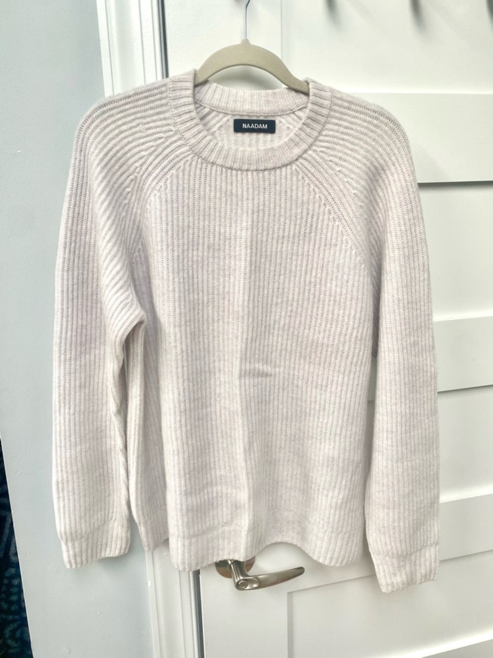NAADAM mens luxe cashmere fisherman sweater